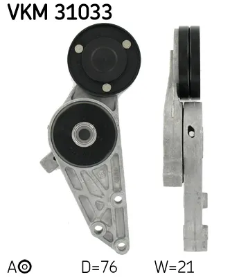 Ремінь приводний вентилятора SKF VKM 31033